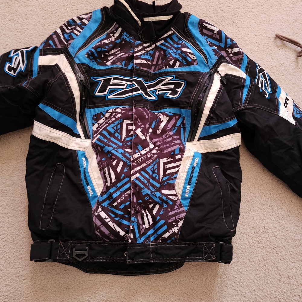 FXR Women's Ski & Snow Jacket - Black, Blue, Purple